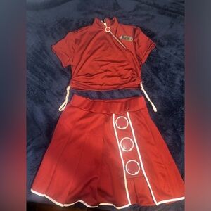 Sakura from Naruto cosplay bundle top SMALL bottoms MEDIUM